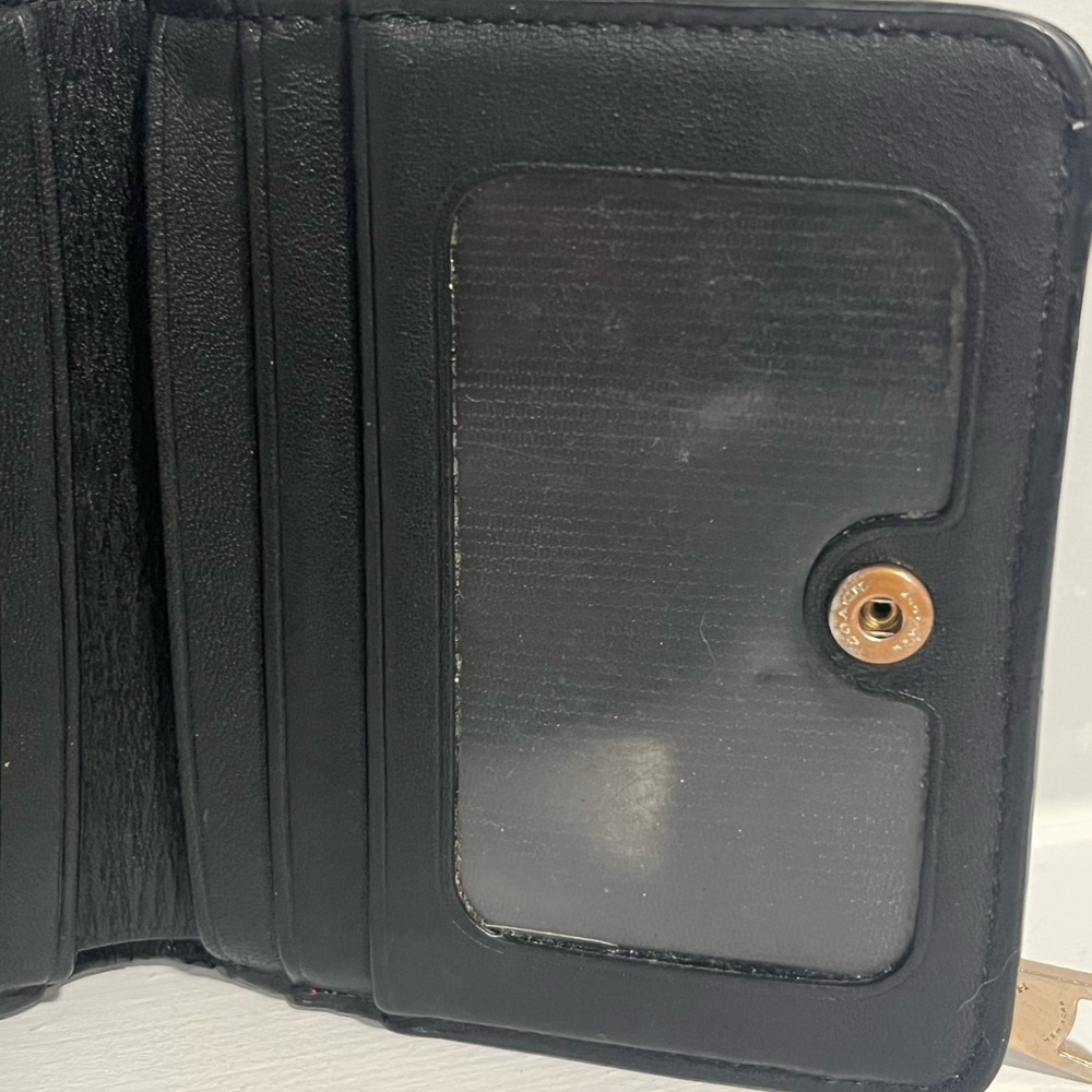 Coach Crossgrain Leather Billfold Wallet – Black - Picture 9 of 12